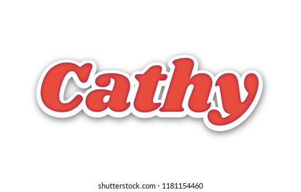 119 Cathy name Images, Stock Photos & Vectors | Shutterstock