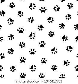 Cats Paw Print Cat Dog Paws Stock Illustration 1346417783 | Shutterstock