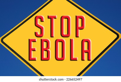 Caution sign with 