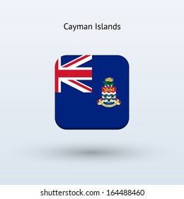 Cayman Islands Flag Icon. 