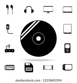 CD Disc Icon. Technology Icons Universal Set For Web And Mobile