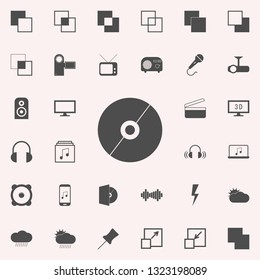 CD Disc Icon. Web Icons Universal Set For Web And Mobile