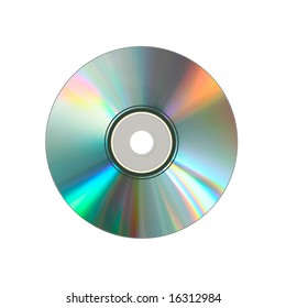 CD on White background