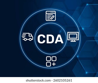 cda content delivery applications.CDA acronym. Content Delivery Applications, software used to deliver content to end-users over the internet.