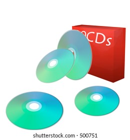 cds and a package