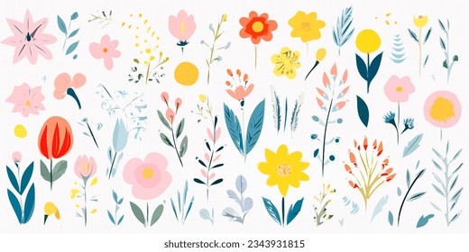 18 Floral Brushes - Photoshop brushes