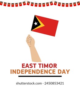 Celebrating East Timor Independence Day.  - Powered by Shutterstock