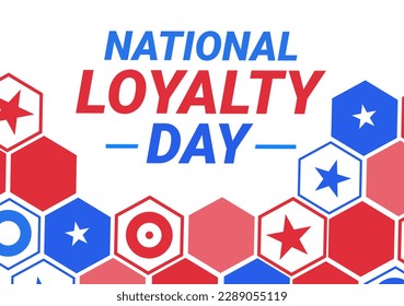 Celebrating Loyalty and Unity on National Loyalty Day for America. National Loyalty Day unique colorful backdrop - Powered by Shutterstock