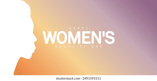 Celebrating Women's Equality Day with joyful women holding hands and smiling, symbolizing unity and empowerment - Powered by Shutterstock