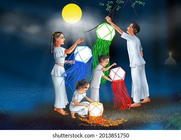 147 Vesak in sri lanka Stock Illustrations, Images & Vectors | Shutterstock