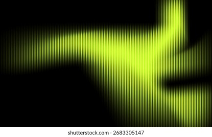 Celestial Spectacle: A mesmerizing display of ethereal light dances across a dark canvas, depicting a vibrant green auroral phenomenon, capturing the essence of cosmic beauty and mystery.