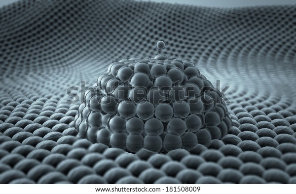 Cell division, Microscopic image of cells, 3d\
rendering, Cells