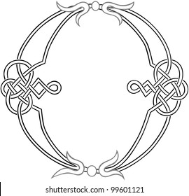 Similar Images, Stock Photos & Vectors of A Celtic Knot-work Capital ...