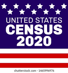 Census 2020 United States Banner