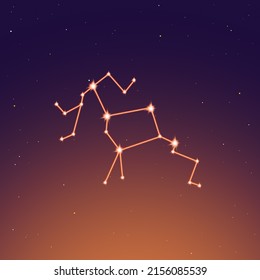 Centaurus Constellation In The Evening Sky