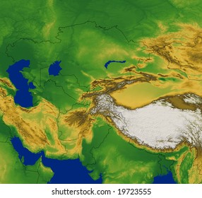 13,539 Central asia map Images, Stock Photos & Vectors | Shutterstock