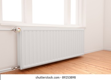 Central Heating Radiator Conceptual Of Increasing Costs Of Energy