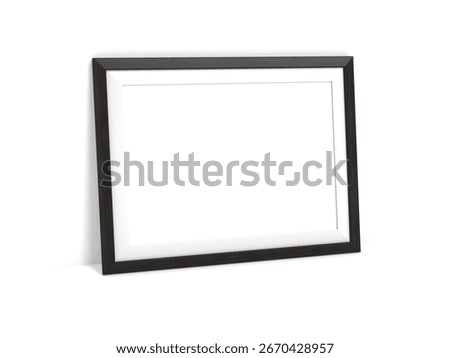Certificate 3D Render Isolated White for Mockup 2