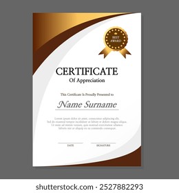 certificate of appreciation and achievement - Powered by Shutterstock