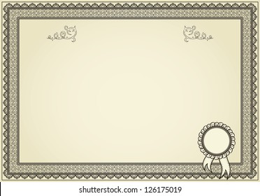 Certificate of success - Powered by Shutterstock