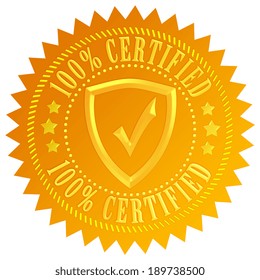 Certified icon