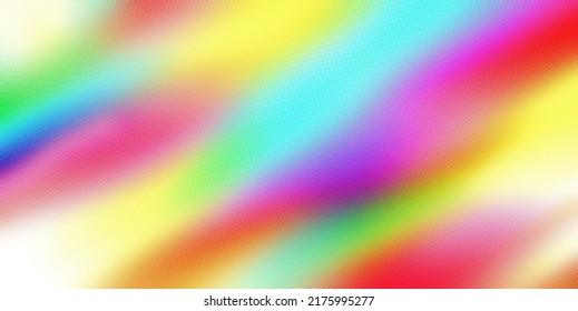 CG-generated Rainbow Halftone Background Image