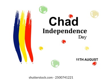 Chad independence day text design illustration - Powered by Shutterstock