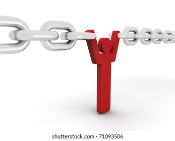 Chain Concept Stock Illustration 71093506 | Shutterstock