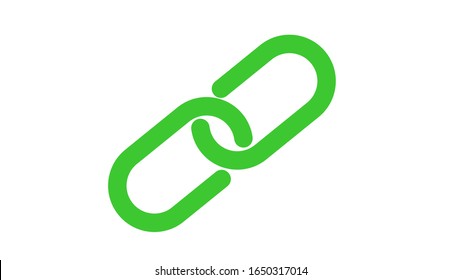 Chain Link Coming Together Concept Business Icon