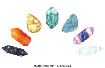 Seven Chakra Stones Hd Stock Images Shutterstock