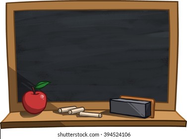 Chalkboard School Clip Art Stock Illustration 394524106 | Shutterstock