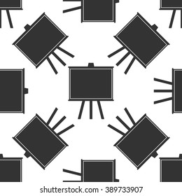 Chalkboards icon seamless pattern
