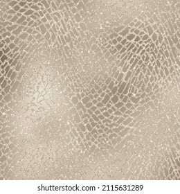 Champagne Gold Animal Print Glitter Pattern On Metallic Gradient Background Texture, Digital Paper