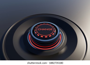 Change glossy push button lighting 3D rendering wallpaper backgrounds