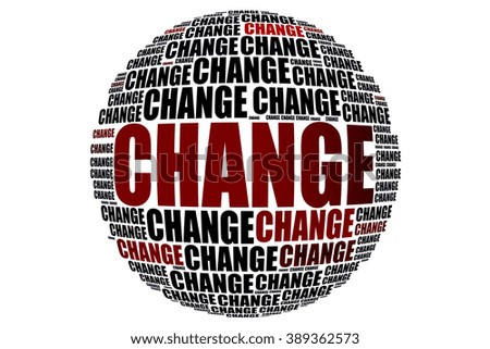 Similar – Image, Stock Photo Wooden cube with the word Change