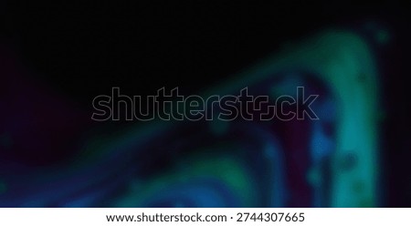 Chaotic Colorful Dots Exploding in Abstract Indigo Chaos