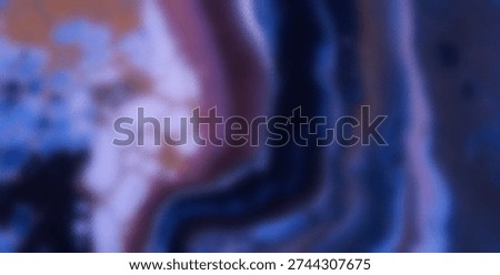 Chaotic Colorful Dots Exploding in Abstract Indigo Chaos