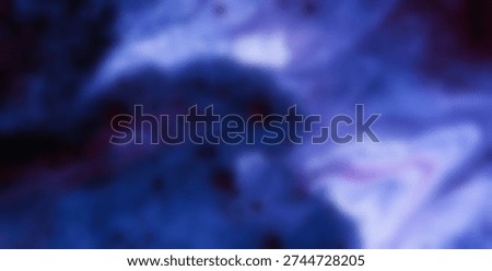 Chaotic Colorful Dots Exploding in Abstract Indigo Chaos