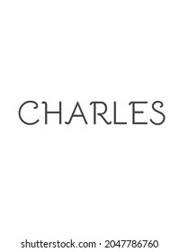 641 Charles name Images, Stock Photos & Vectors | Shutterstock