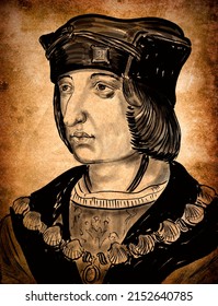 Charles VIII, Called The Affable Was King Of France From 1483 To His Death In 1498.