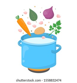Cartoon Soup Pots Images, Stock Photos & Vectors | Shutterstock