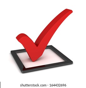 Check Mark Check Box Stock Illustration 164432696 | Shutterstock