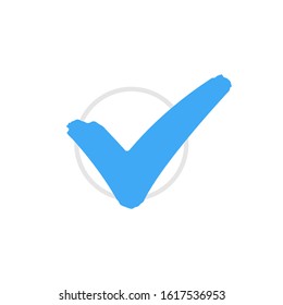 Check Mark Icon Ok Symbol Isolated Stock Illustration 1617536953 ...