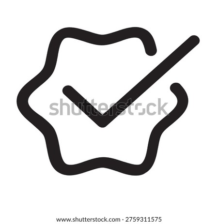 Check mark icon vector. Check mark vector icon. Checkmark vector icon. Check mark vector ico