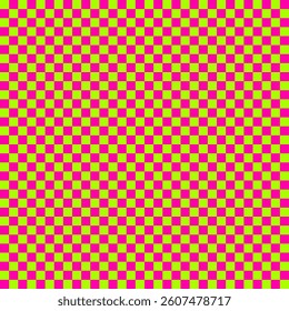 Checkboard Pattern with red and blue colors  in gird 32x32 and 1024 small squares in total