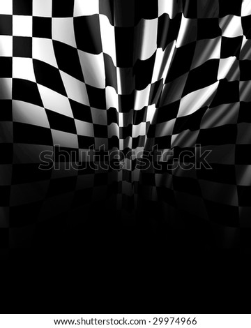 Checkered Background Fading Into Black Some Stock Illustration 29974966