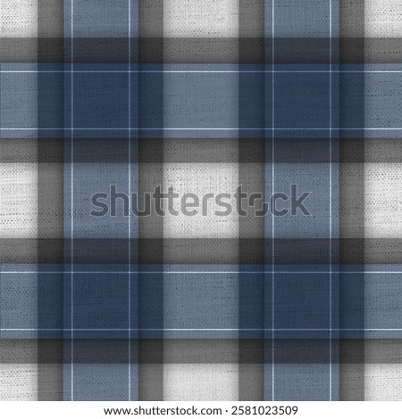 Checkered cloth fabric texture pattern seamless