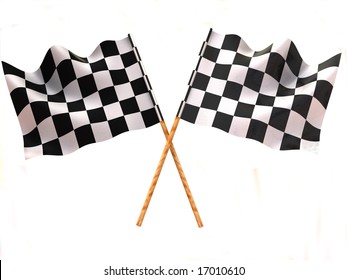 Checkered Flag Stock Illustration 17010610 | Shutterstock