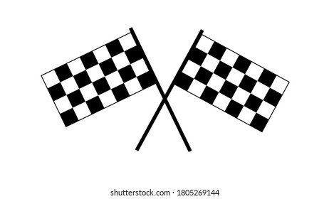 Racing Flags Stock Vector (Royalty Free) 208985839 | Shutterstock