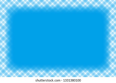 Checkered frame, nameplate and price tag, title space and message space